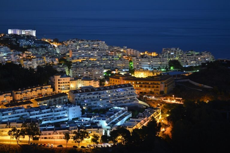 Benalmadena at night